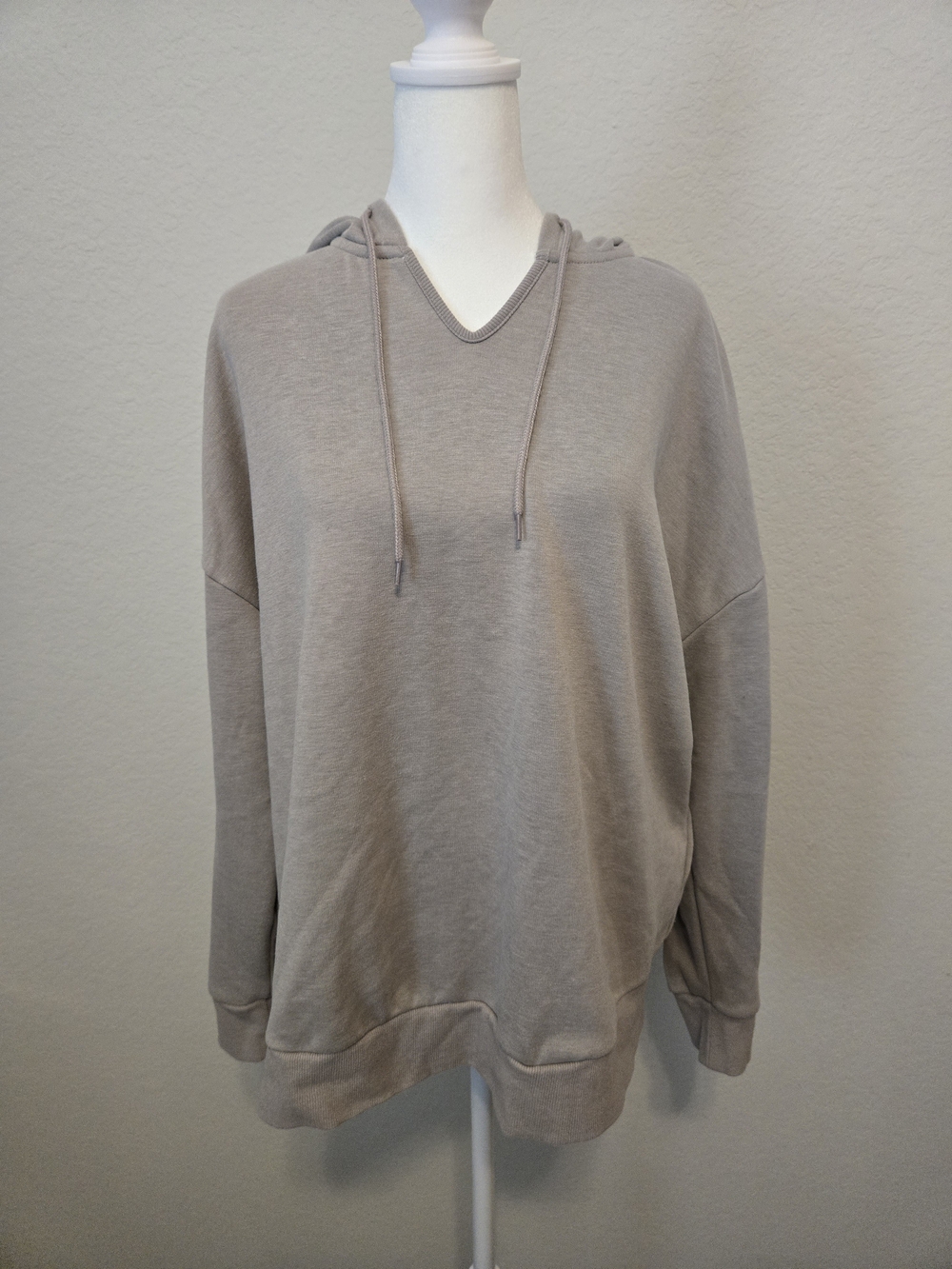 Berkshire Homewear Women's Gray Fleece Pullover Hoodie Sleep Top Tall S